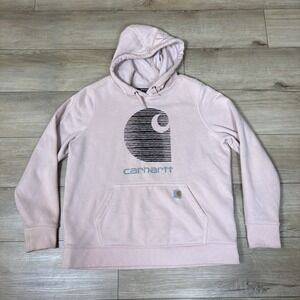 CARHARTT Rain Defender Relaxed Fit Hoodie Sweatshirt - Size XL - 16-18